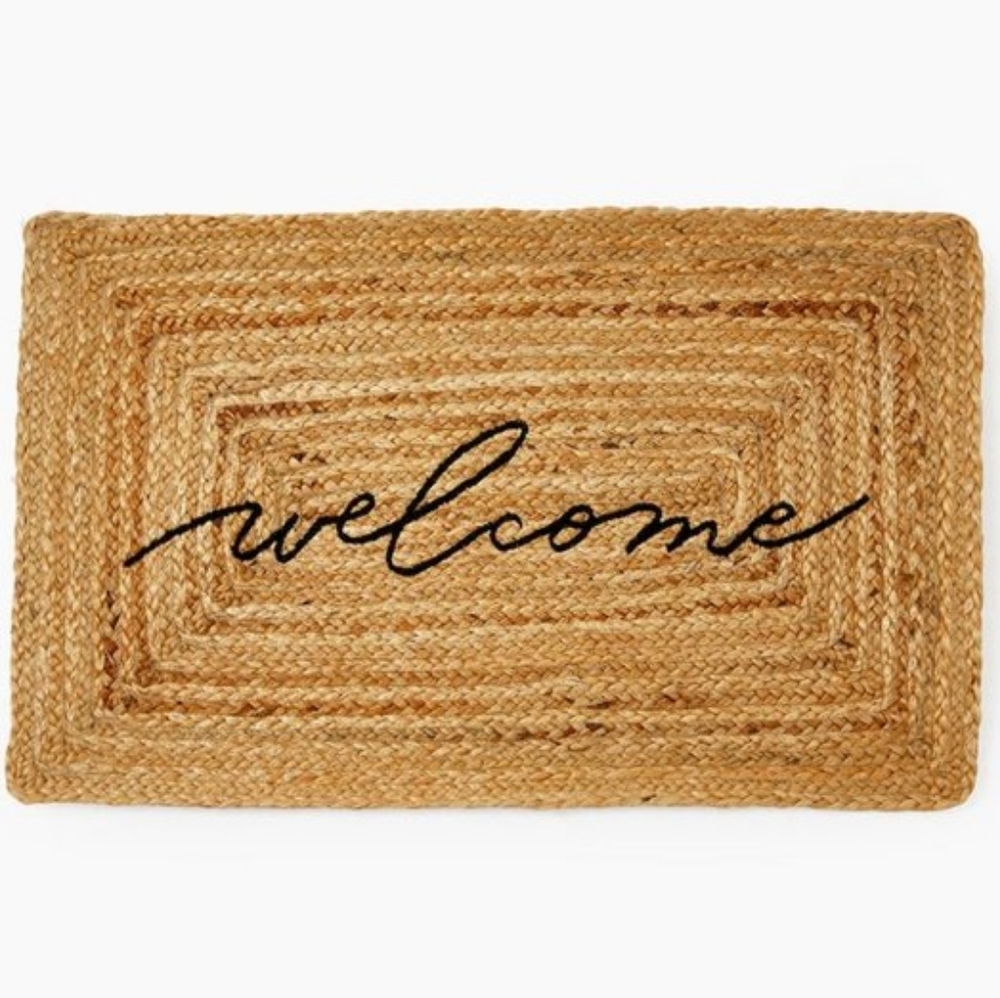Accompany Jute Welcome Mat